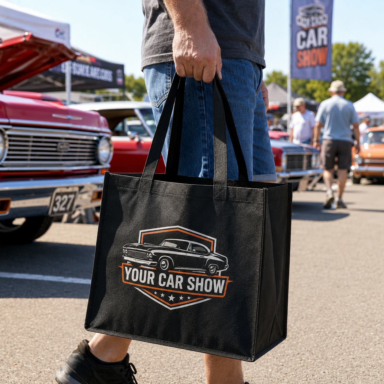 Custom Reusable Grocery Tote Bags – Full Color, Bulk Packs