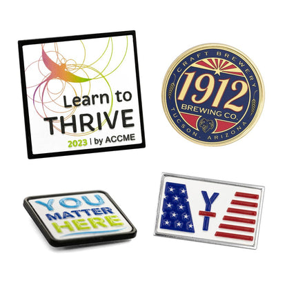 Custom 3D Texture Print Pins