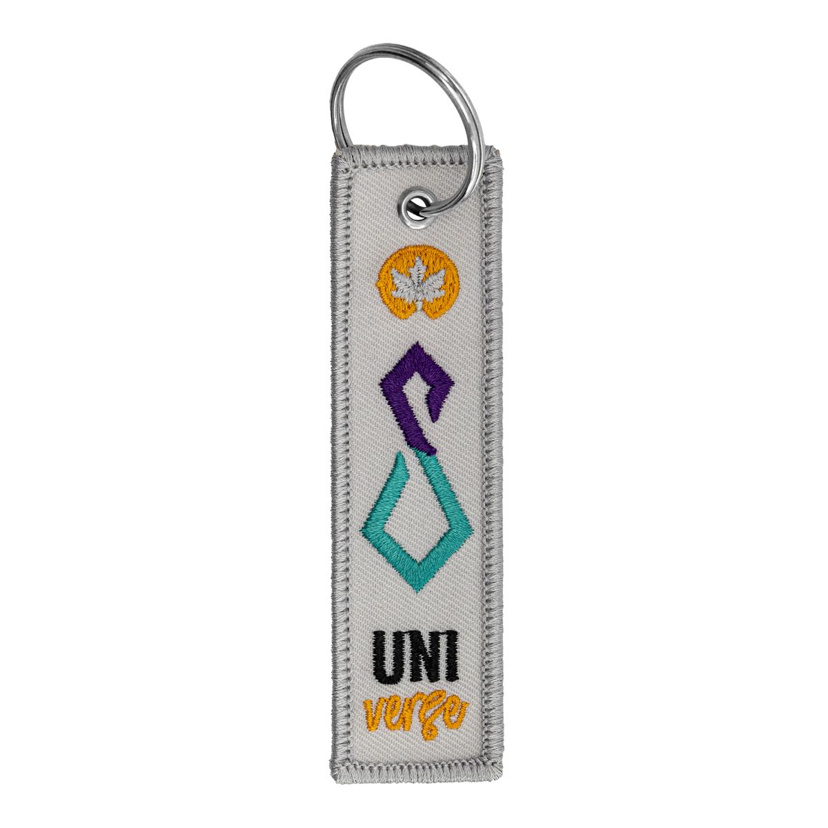 Custom Embroidered Flight Keytags – 4"