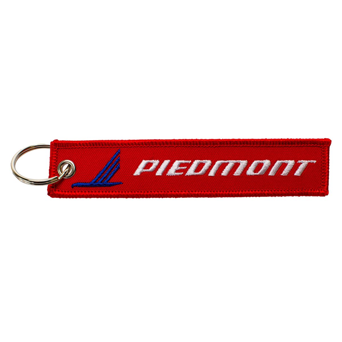 Custom Embroidered Flight Keytags – 4"