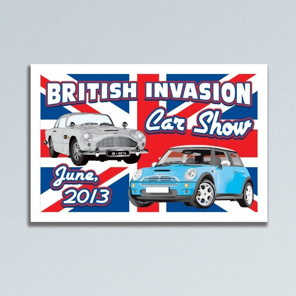 Custom Dash Plaques – 3" × 2"