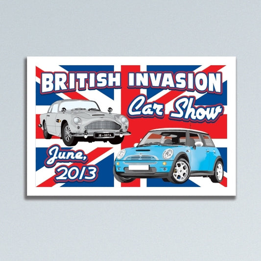 Custom Dash Plaques – 3" × 2"