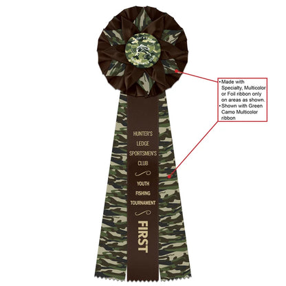Custom Car Show Winner Rosette Ribbons