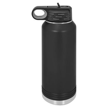 Custom Laser-Engraved Car Show Water Bottles – 32 oz