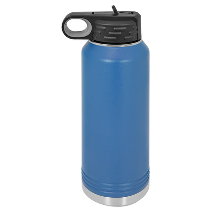 Custom Laser-Engraved Car Show Water Bottles – 32 oz