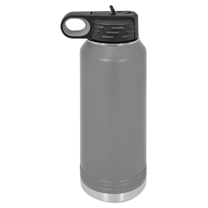 Custom Laser-Engraved Car Show Water Bottles – 32 oz