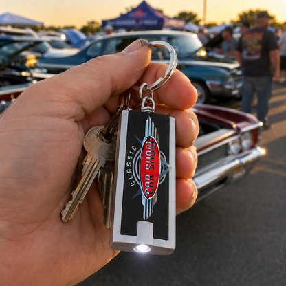 Custom Rectangle Light Keychains – 1 Color or Full Color