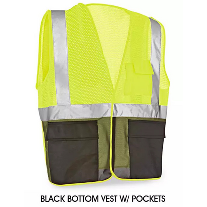 Class 2 Hi-Vis Safety Vests