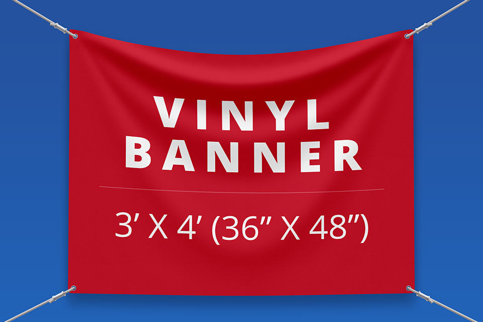 Custom full-color vinyl banner for a car show or automotive event