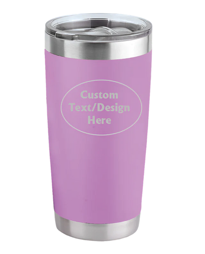 Custom Laser-Engraved Car Show Tumblers – 20 oz